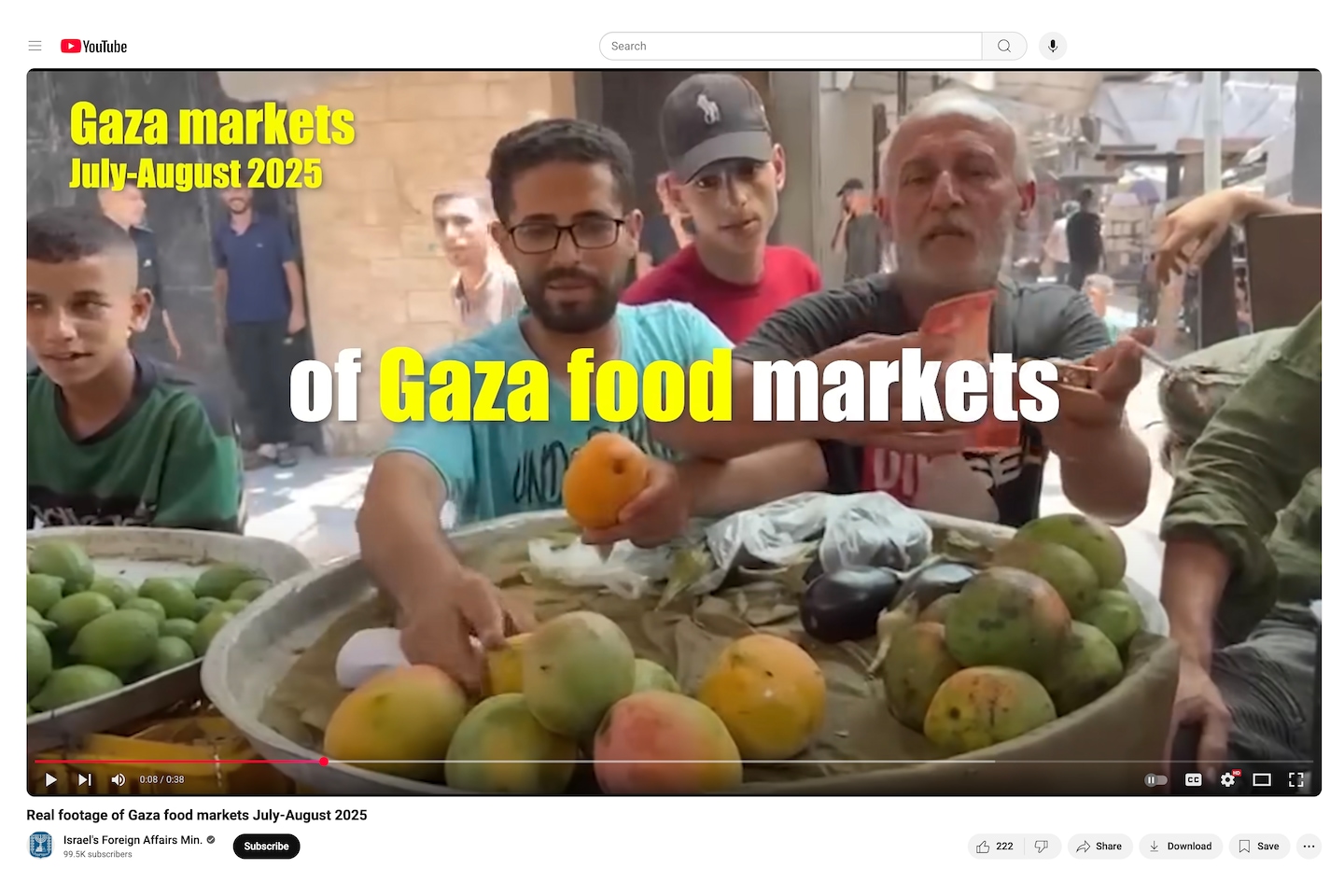 Google email shows it ruled Israel’s ads claiming ‘There is food in Gaza’ aren’t misleading